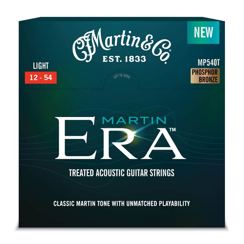 Martin Era Treated Acoustic Guitar Strings Light MP540T - .012 - .054 image 1