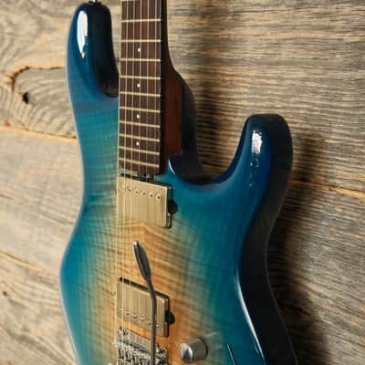 Used Ernie Ball Music Man Luke III HH - Bali Burst w/OHSC image 4