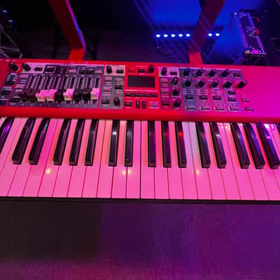 Nord Electro 6D SW73 Semi-Weighted 73-Key Digital Piano 2018 - 2022 - Red image 3