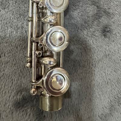 Vintage Artley Elkhart Flute Sterling Silver Headjoint 1960 - Silver image 7