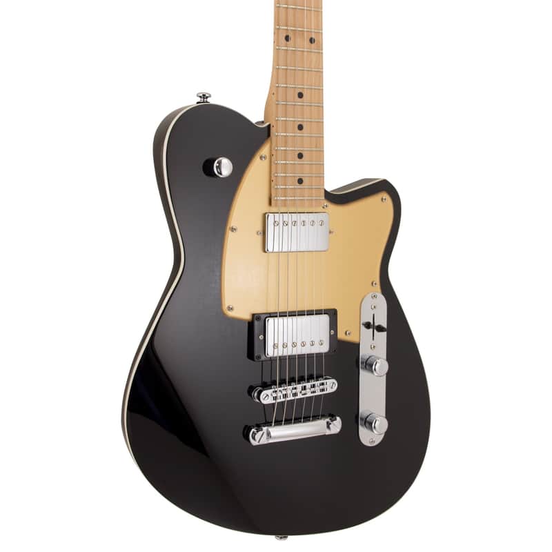 Reverend Charger HB in Midnight Black image 1