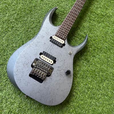 Ibanez Prestige RGD2120Z 2010 - Cobweb Silver Metallic EMG Daemonum image 2