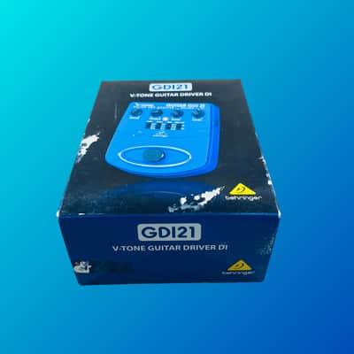 Behringer GDI21 Guitar Amp Modeler Preamp DI image 4