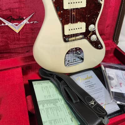 Fender Custom Shop 1967 Jazzmaster Deluxe Closet Classic, Ash Body, 3A Rosewood FB, Vintage Blonde, HSC image 3