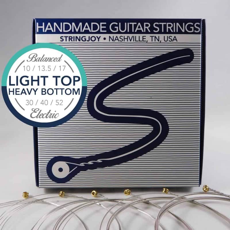 Stringjoy Signatures SJ-HVY10 Balanced Heavy Bottom Nickel Electric Strings (10-52) image 1