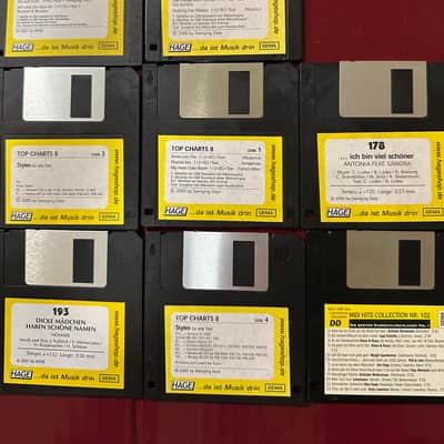 Yamaha PSR-340 floppy disc - styles - sounds image 5