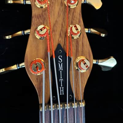 Ken Smith B6M 6 string bass guitar w hard case 1997 B S R M 6 image 8