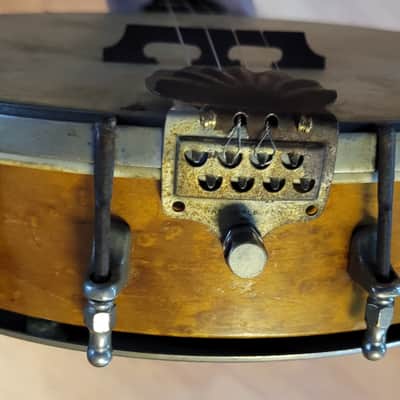 1920's? Tenor Banjo Elton Slingerland Original case 17 fret image 13