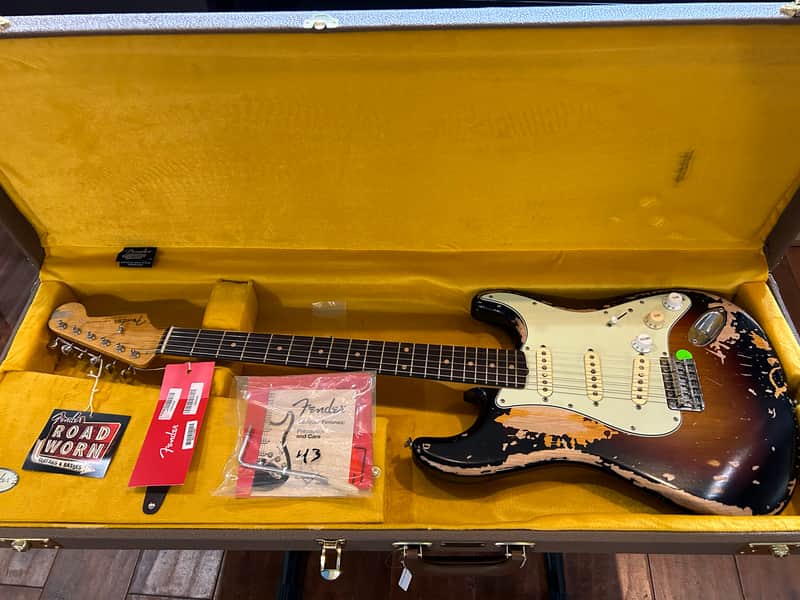 Fender Mike McCready Stratocaster RW 3-Tone Sunburst with Case /7lbs. 6.0oz. #MM01509 image 1