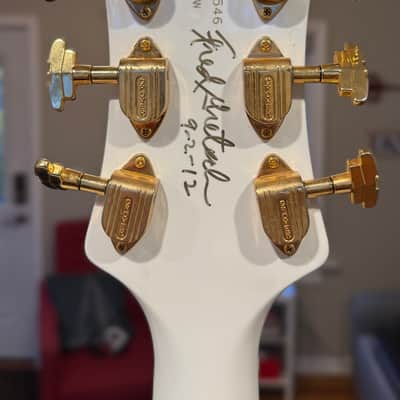 2011 Gretsch G6134 White Penguin Signed by Fred Gretsch image 8
