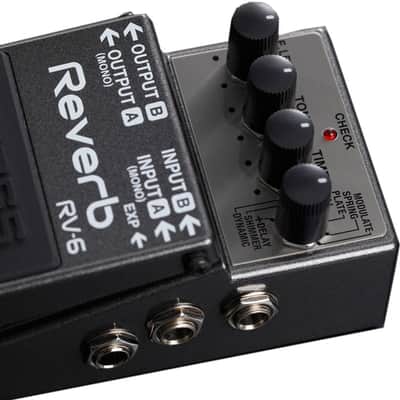 Boss RV-6 Digital Reverb/Delay Pedal - Open Box image 3