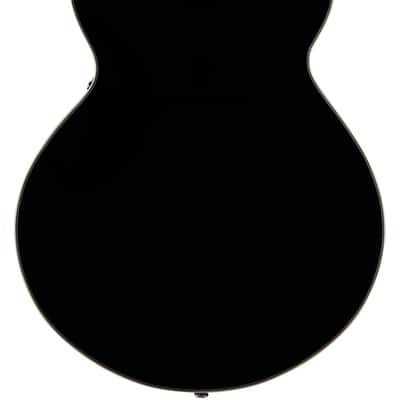 D'Angelico DAPSSBLFCS PREMIER SS Single Cutaway Semi-Hollow Body Maple Neck 6-String Electric Guitar w/Gig Bag image 6