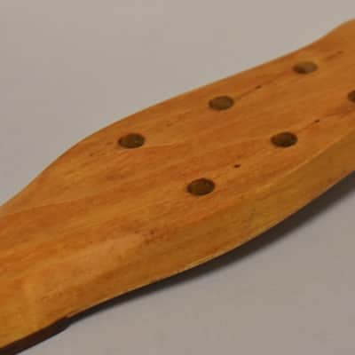 1960's Danelectro "Traditional Peghead/Bottle" Prototype Neck Natural w/Box image 13