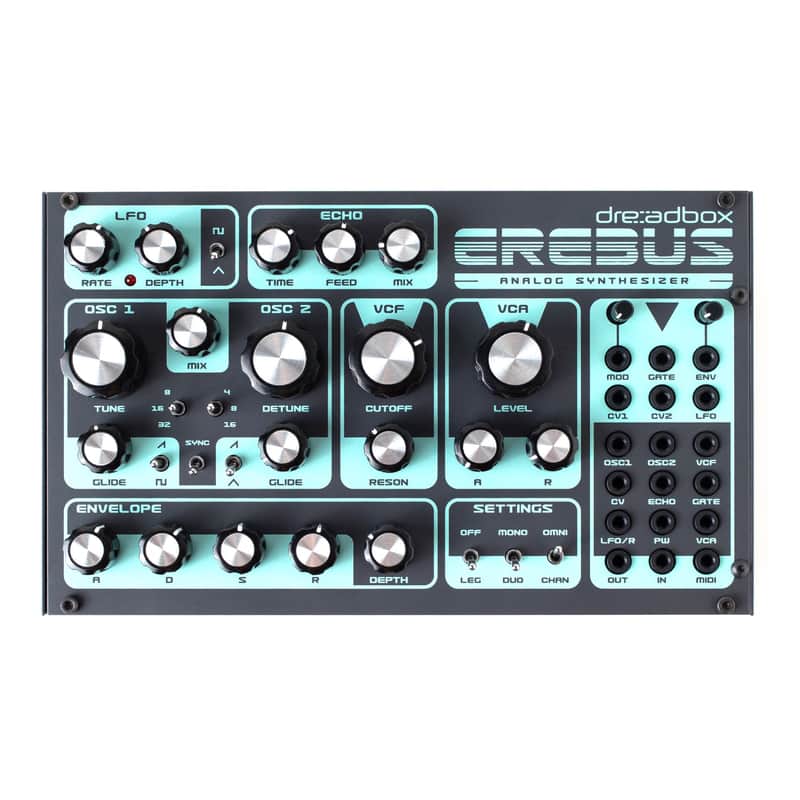 Dreadbox Erebus 2 Voice Paraphonic USB Powered Analog Synthesizer image 1