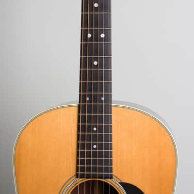C. F. Martin D-28S Flat Top Acoustic Guitar (1971), ser. #288699, original molded blue plastic hard shell case. image 8