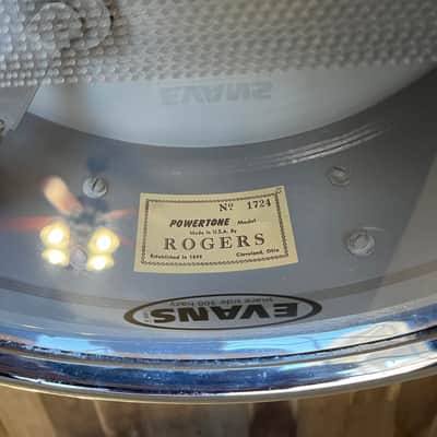 Rogers Covington-era Early 60s Drum Kit/Set - Champagne Sparkle, B&B lugs/Jasper Shells image 11