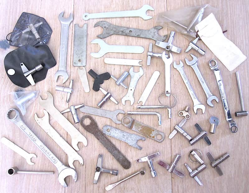 Tuning & Hardware Wrenches Hex Keys Drum Keys (Lot of 49) image 1