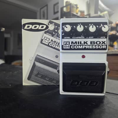 DOD Milk Box Compressor FX84 White 1990s | Reverb
