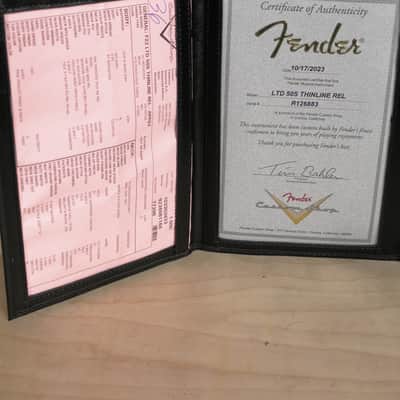 Fender Custom Shop Limited Edition 50s Telecaster Electric Guitar Relic Pink Paisley w/ Case image 9