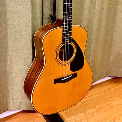 1981 Yamaha L-15A Acoustic Guitar w/ Original Case image 2