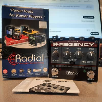 Radial ToneBone Regency Pre-Drive/Boost image 1