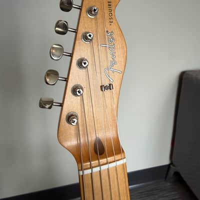 Fender Brad Paisley Road Worn Esquire - Black Sparkle image 9