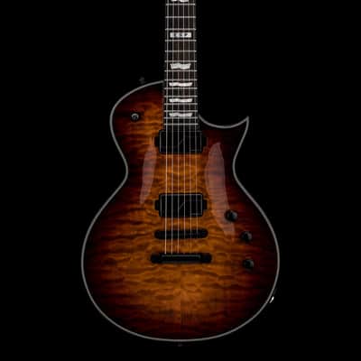 ESP E-II Eclipse - Tiger Eye Sunburst #ES7066253 (Factory Demonstration Model) image 3