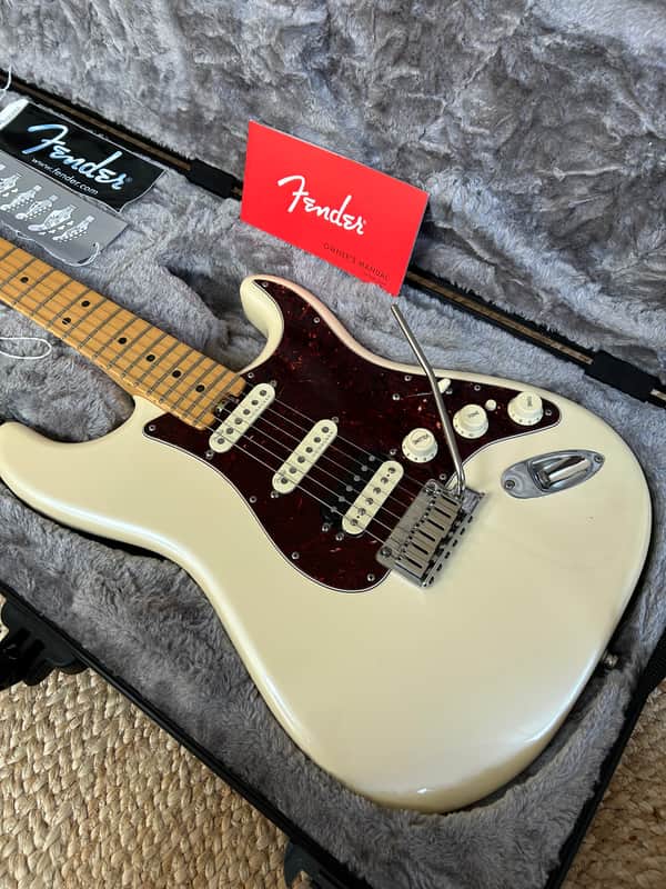 Fender American Elite Stratocaster 2015 - Olympic Pearl image 1
