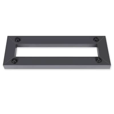 Pedalboard Made By Aluminium Alloy 15.7" x 5.3" Guitar Effect Pedal Board (Small Pedalboard) image 7