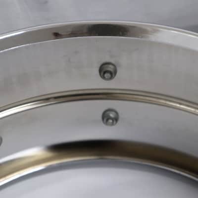 VINTAGE LUDWIG 1970s B/O Badge Supraphonic402 14x6.5 image 10