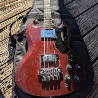Gibson EB-3 1967- Cherry Red image 3