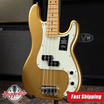Fender 75th Anniversary Player II Precision Bass - Aztec Gold image 1