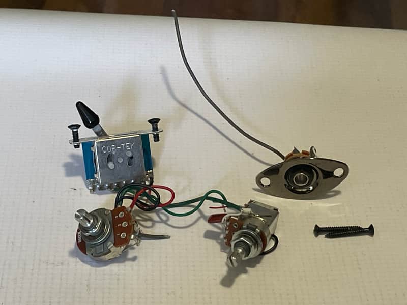 2010's Ibanez RGR32S_ RG Series Guitar Factory Electronics Wiring, Coil Tap Volume Tone Pot Jack image 1
