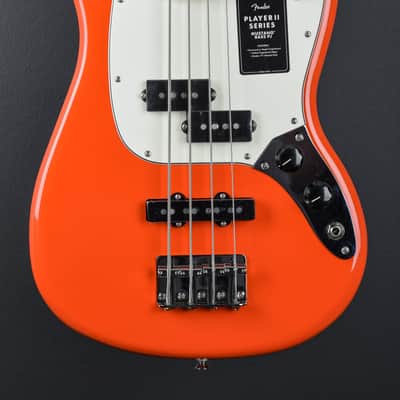 Fender Player II Mustang Bass PJ - Coral Red w/Rosewood image 2