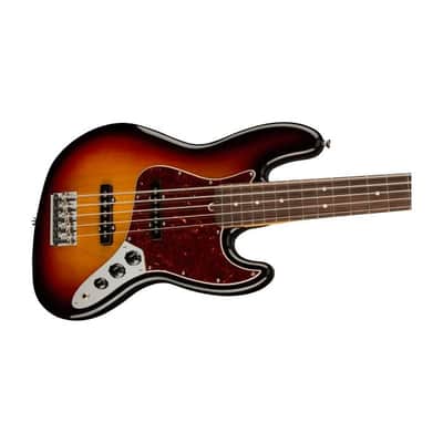 Fender American Professional II Jazz Bass V Rosewood Fingerboard, Sunburst image 4
