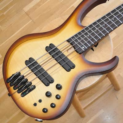 IBANEZ BTB705LM NNF Natural Browned Burst Flat / 5-String Light Multi Scale/ Bass Workshop Series / BTB705LM-NNF / I240402399 image 1