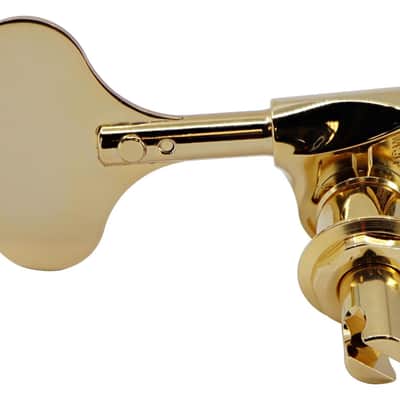 GOTOH GRL510C-9 Res-o-Lite Open Gear Bass Tuner Clover, Gold, 2L x 2R image 3