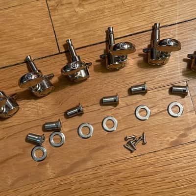 Grover Tuners 3+3 Nickel for Gibson Les Paul standard Special TV burst paf es-335 flying v 175 image 4