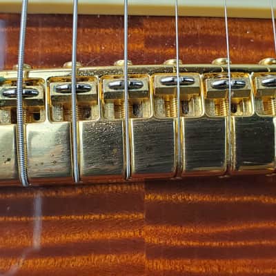 PRS Hollowbody HBII Piezo Artist Package 2004 Violin Amber Hardshell Case Free Ship USED #480 image 7