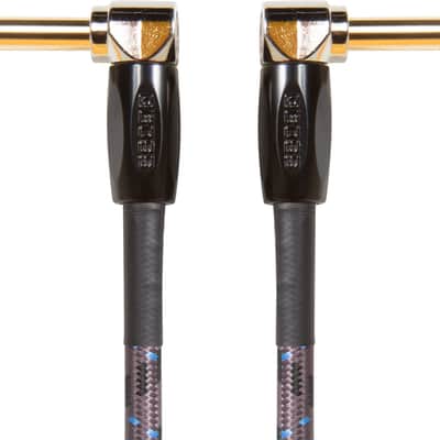 Boss BIC-PC 1/4" TS Right-Angle Patch Cable - 6" image 2