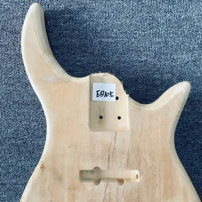 Solid Basswood 4 String Bass Body image 3