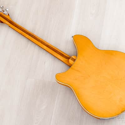1960s Rickenbacker 375 Vintage Guitar Mapleglo w/ Toaster Tops, Accent Vibrato & Case image 13
