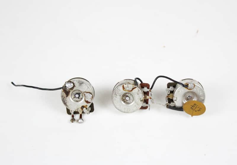 1978 Vintage Fender Stratocaster/Telecaster 250K Potentiometer POTS Short-Shaft 1970s USA image 1