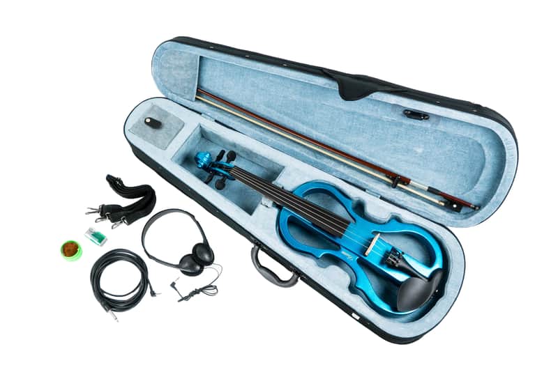 Barcelona EVN-X-44-MBL 4/4 Electric Violin image 1