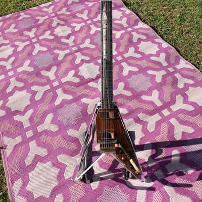 Electrical Guitar Company Brent Hinds Signature Flying V (Acrylic) 2015 Acrylic/Lucite, Wood image 7