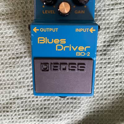 Boss BD-2 Blues Driver (Silver Label) 1995 - Present - Blue image 1