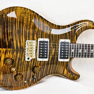 PRS Guitars Custom 24 Piezo - Yellow Tiger 10 Top image 3
