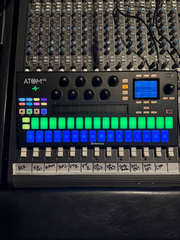 PreSonus Atom SQ MIDI Keyboard Controller 2020 - Black image 1