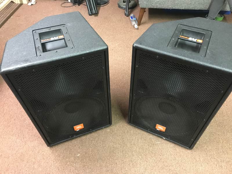 2 JBL MPro MP415 15" Passive Loudspeakers (Pair) image 1