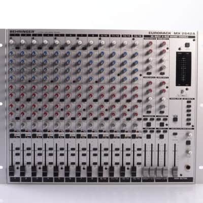 Behringer Eurorack MX2642A 26-Input 4-Bus Mixer | Reverb